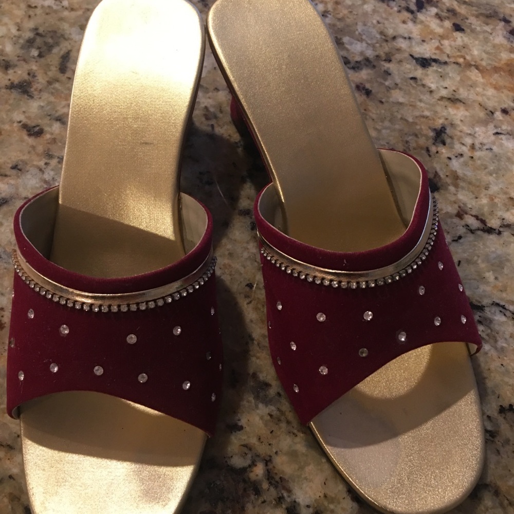 Ethnic, festive cute open toe sandals